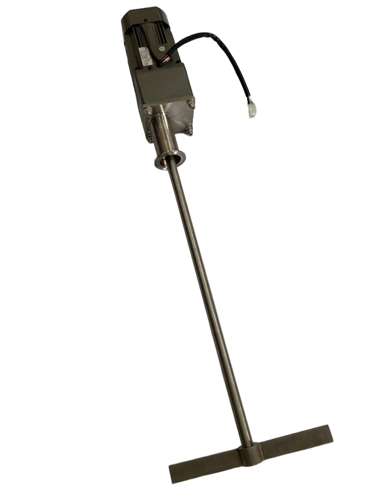 Agitador de triple abrazadera de 2", 0,25 kW, 110 V/220 V, monofásico