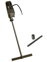 Agitador de abrazadera triple de 2", 0,25 kW, 110 V/220 V, monofásico, con extensión