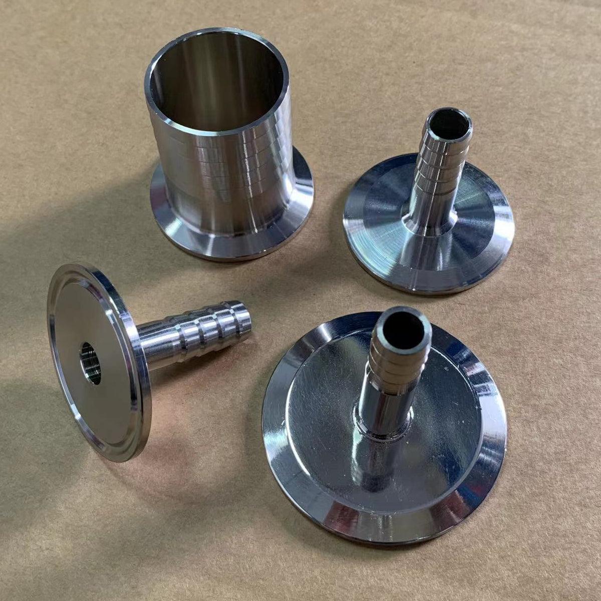 Stainless Steel Tri Clamp Hose Barb Fitting – OakStills