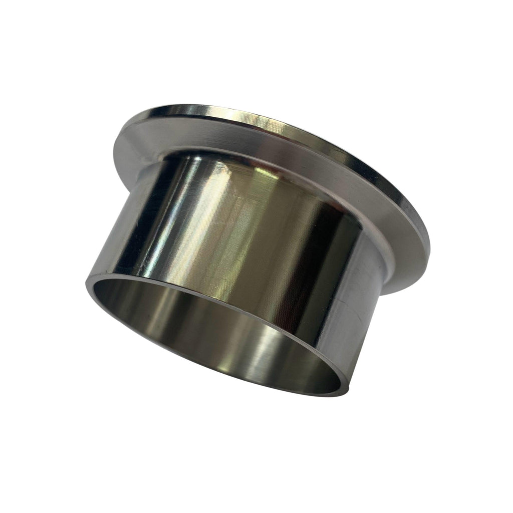2 Solid Copper Tri-Clamp Weld Ferrules - Dairy/Reflux Column Fittings For Distilling