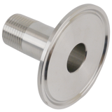 Adaptador de rosca macho Tri Clamp*(rosca NPT)