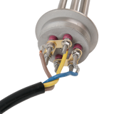 Electric Heating Element with Cord and Plug 2" Tri Clamp 220 Volt / 110 Volt