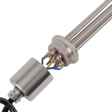 Electric Heating Element with Cord and Plug 2" Tri Clamp 220 Volt / 110 Volt