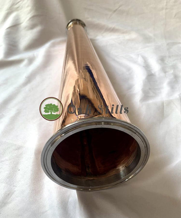 Copper cone 4" to 2"/ 3" to 2" (500mm L) - OakStills