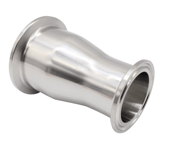 Stainless Steel Sanitary Concentric Conical Reducer-Various Sizes