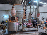 Vodka Gin Whiskey Rum Distiller, 300L Copper