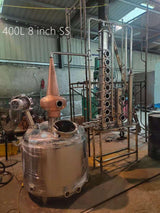 Vodka Gin Whiskey Rum Distiller, 400L 8 inch SS
