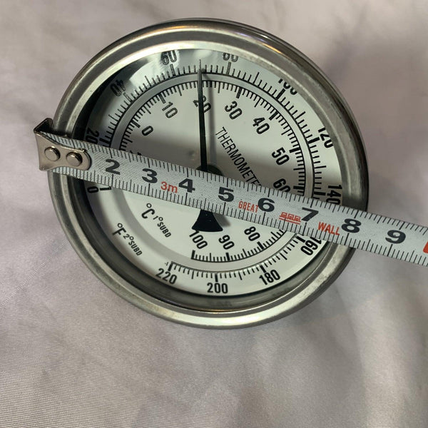 Dial Thermometer 1/2" NPT For Brewing, Distilling