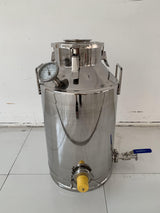 50Lt（13Ga）Stainless Steel Non Jacket Boiler / Milk Can Boiler - OakStills