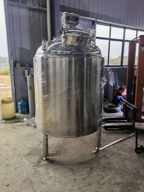 600Lt 156 Gallon Stainless Jacketed Distillation Still Boiler with Agitator