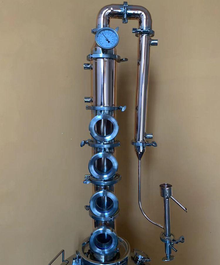 Still Liquid 26 Gallon / 100L Copper Reflux Still with 4