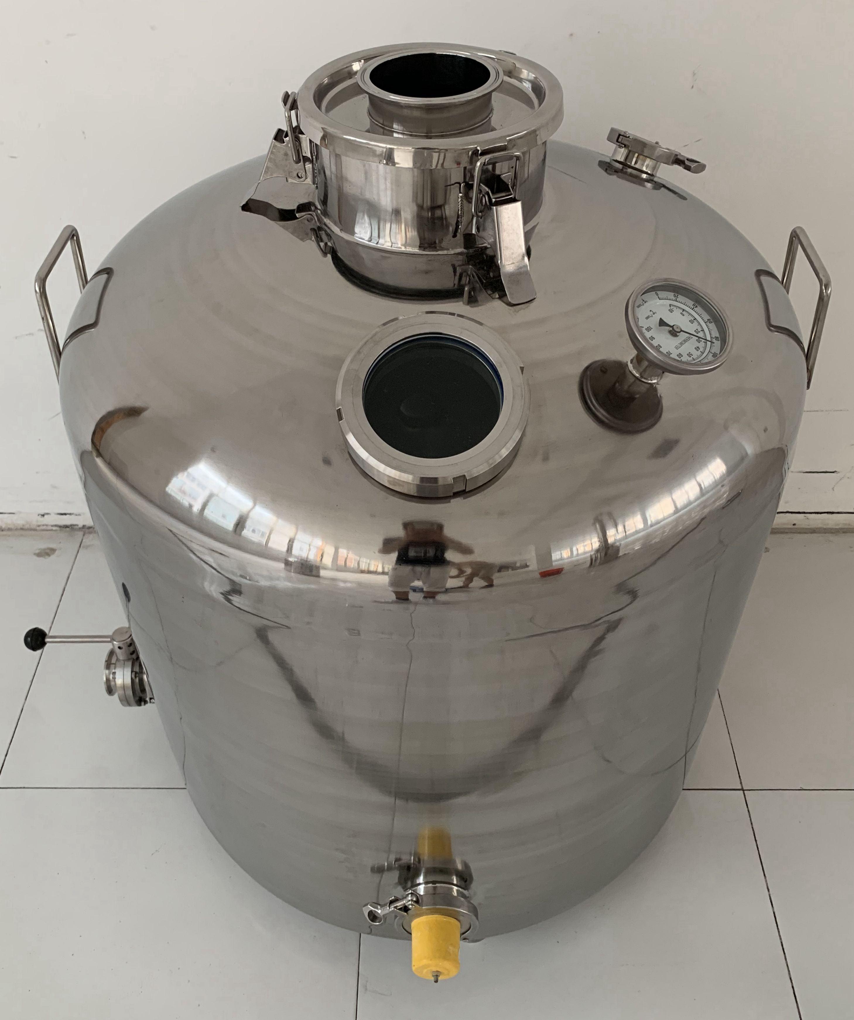 100Lt (26 Gallon) Double Jacket Moonshine Still Boiler Pot Belly