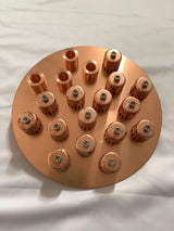 2"/2.5"/3"/4"/6"/8" Copper Bubble Plate with Gasket - OakStills