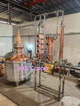 Vodka Gin Whiskey Rum Distiller, 400L Copper